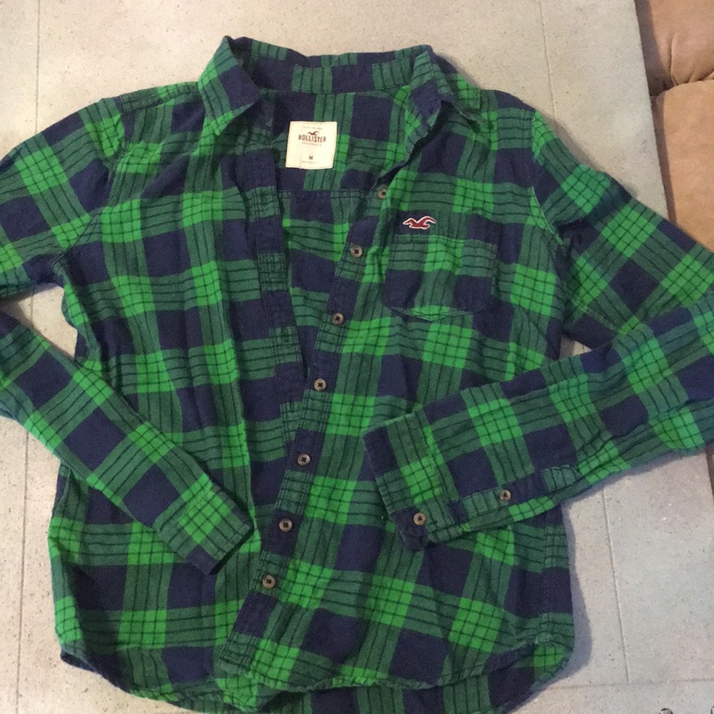 Hollister Plaid Flannel shirt